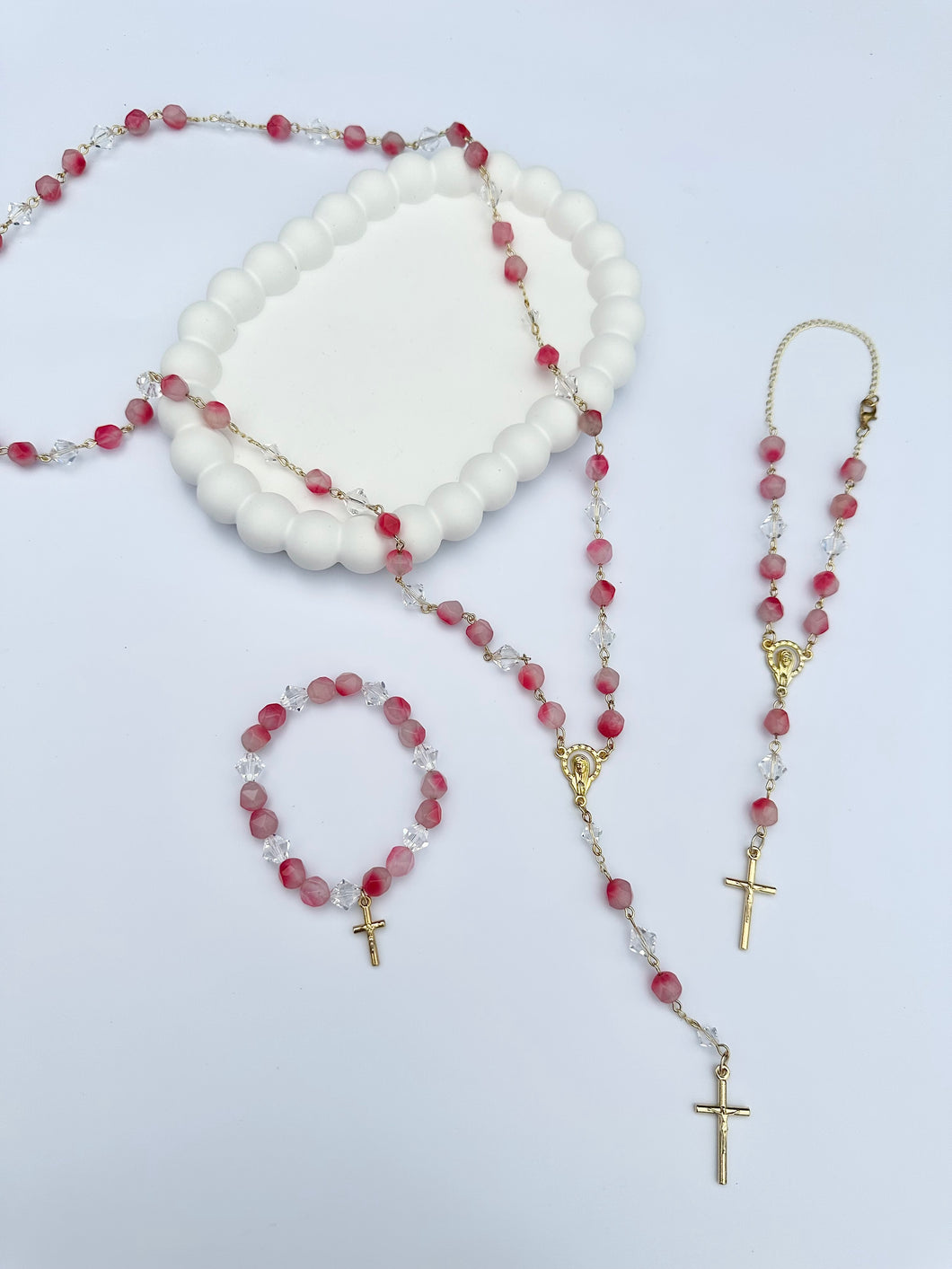 Psalm Rosary, Car Rosary & Bracelet Set