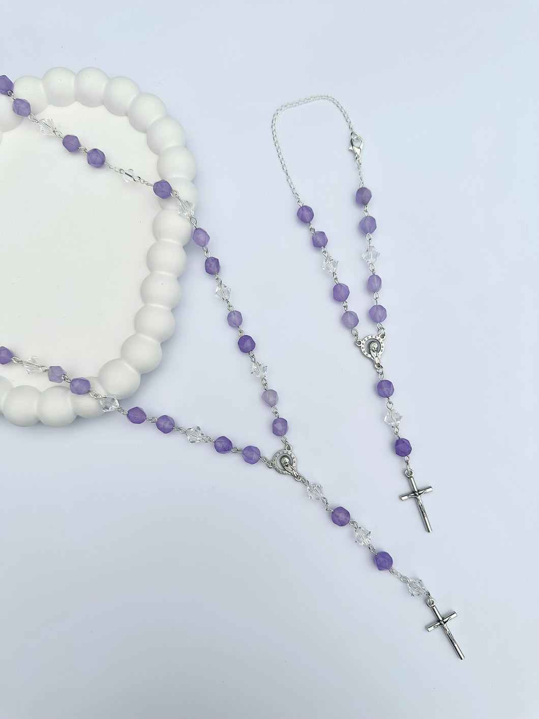 Saviour Rosary & Car Rosary Set