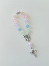 Load image into Gallery viewer, Rainbow Rosary Bag Charm
