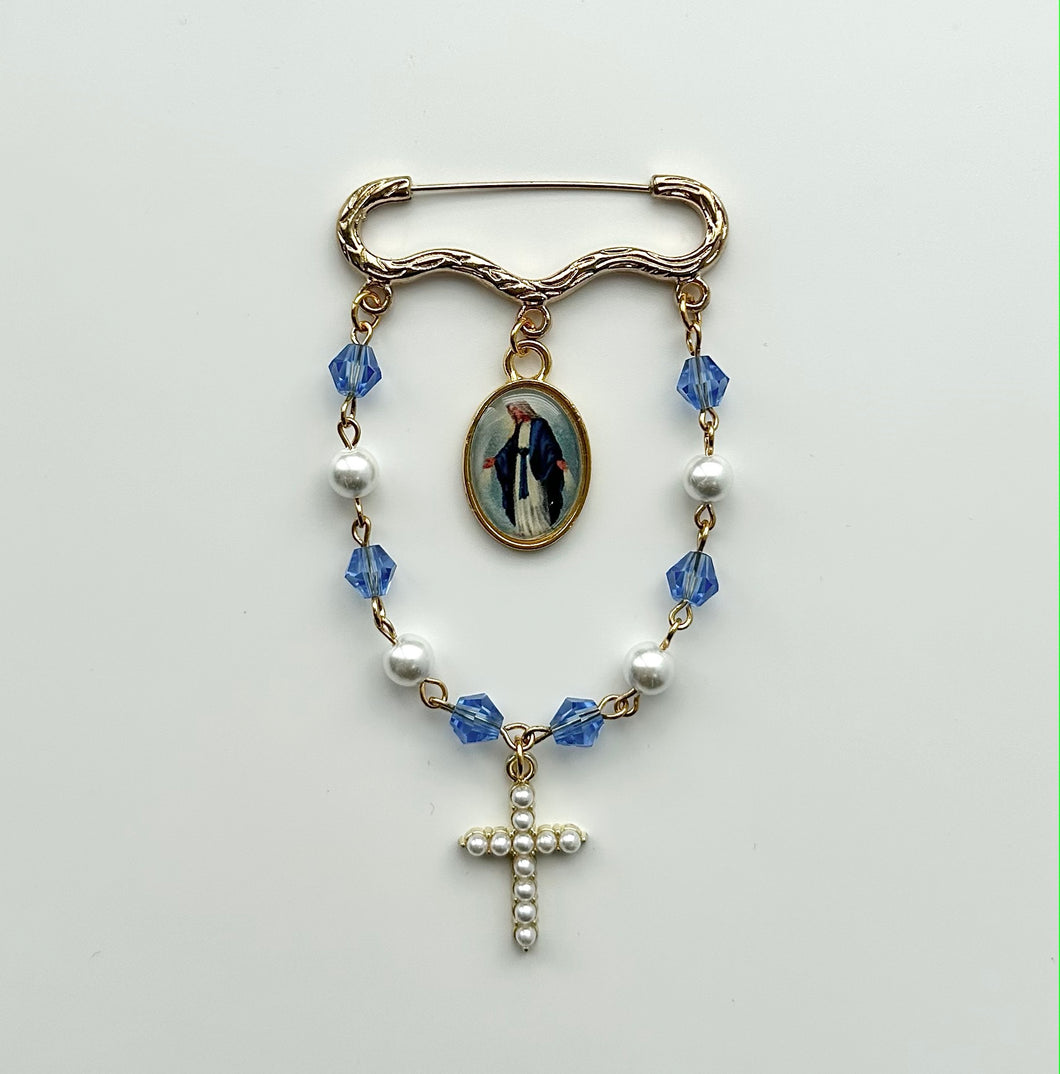 Our Lady Baby Cot Pin